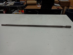 Jackleg Drill Steel 7/8 Hex R25 Male/Female 4'